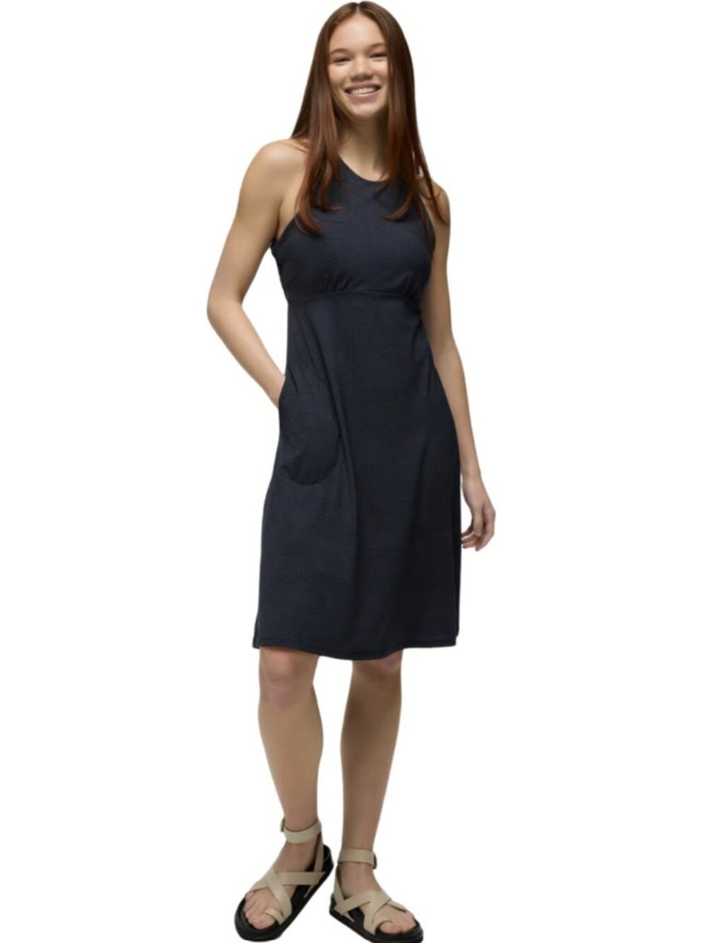 prAna Jewel Lake Summer Dress Shadow Linea Size Medium